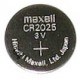 Maxell Batterie 3v DL2025 2025 Lithium Modèle : CR2025 