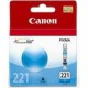 Canon CLI-221C Cartouche d'encre Cyan