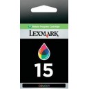 Lexmark 15 Cartouche d'encre couleur 18C2110, 18C2119