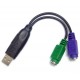 USB to PS/2 Adapter Model : Y-155