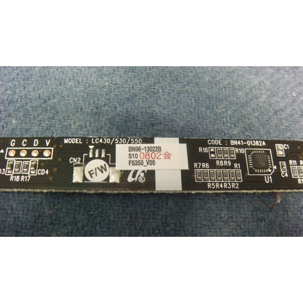 SAMSUNG Bouton de contrôle + Carte de capteur IR BN4101382A, BN96