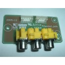 HYUNDAI (LG) Carte de connecteurs A/V Composite E157634 / PTV421