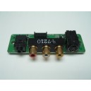 SAMSUNG Carte Input A/V BN41-00625A Rev 0.3 / LN-S4041D / LN-S4051D / LN-S3238D