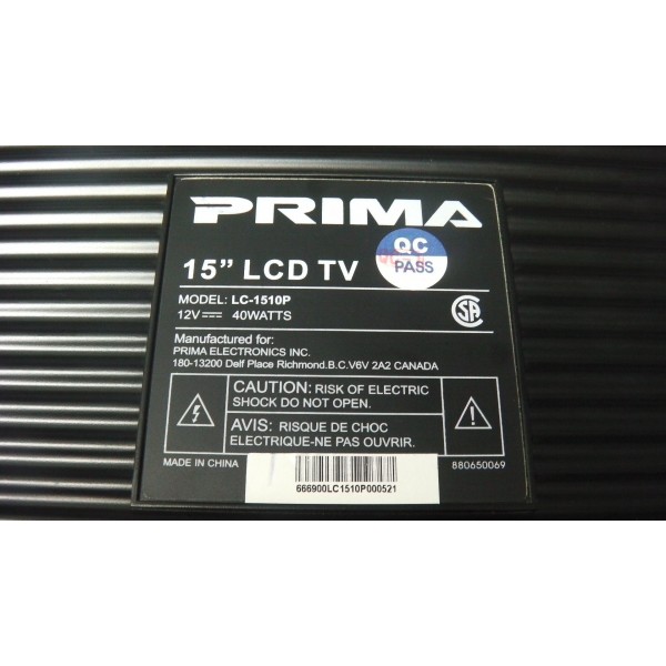 Prima Model Lc PRIMA Carte Capteur IR SPW7.825.50113 / LC-1510P - ALFA ELECTRONIQUE