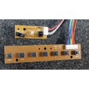 PROSCAN Boutons de contrôle & Carte de capteur IR V06-7KEY / PLCD3956A