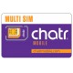 CHATR WIRELESS SIM CARD , STANDARD, MICRO OR NANO AVAILABLE