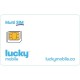 Lucky Mobile multi-format sim card  (STD-MICRO-NANO)